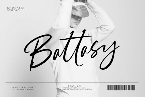 Battasy: A Script Handwritten Typeface for Authentic Branding