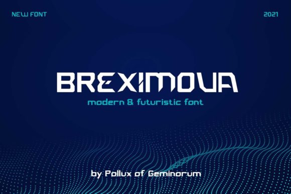 Breximova: The Futuristic Display Font for High-Impact Digital Campaigns