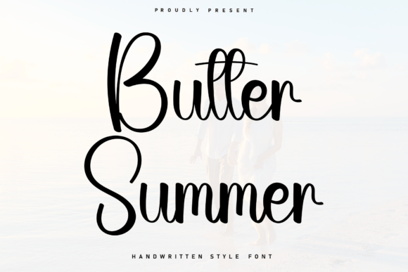 Butter Summer Typeface for Cozy Brand Identity Projects