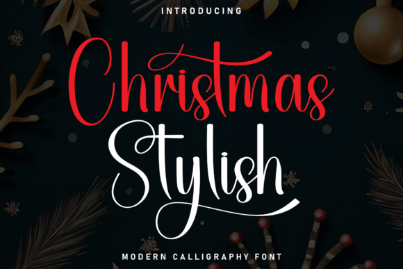 Christmas Stylish: The Handwritten Typeface for Festive Branding