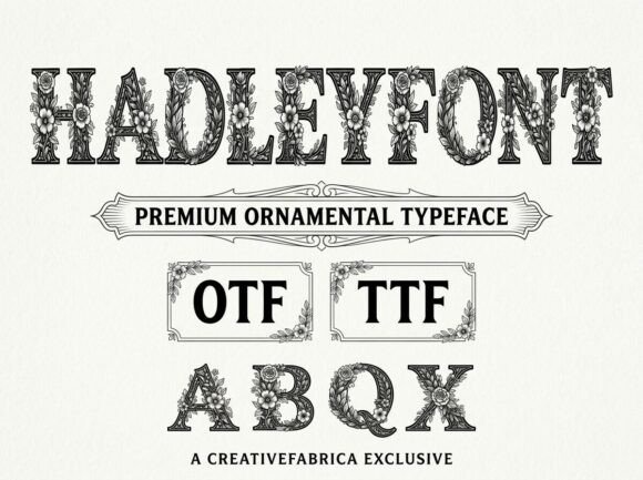 Hadley: A Premium Victorian Typeface for Artistic Campaigns