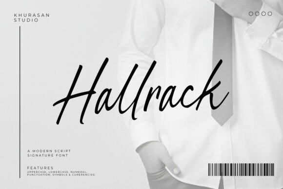 Hallrack: The Perfect Script Handwritten Font for Your Crafts