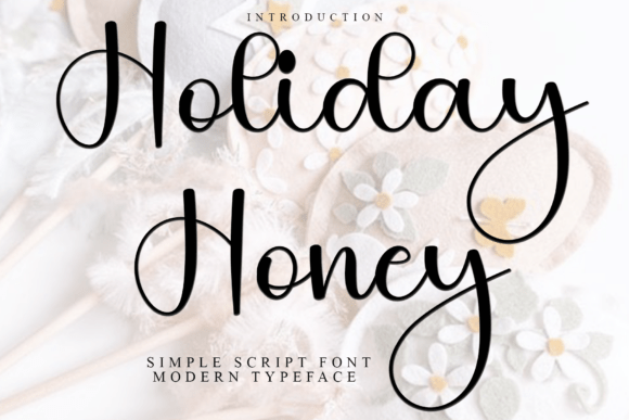 Holiday Honey Typeface Review: A Festive Script for Brand Identity