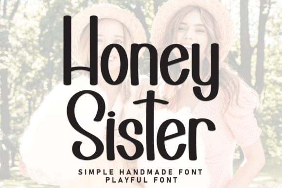 Honey Sister: A Sweet Script Handwritten Typeface for Creative Campaigns