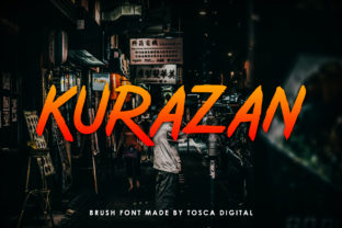 Kurazan: The Dynamic Script Handwritten Font for Bold Digital Branding