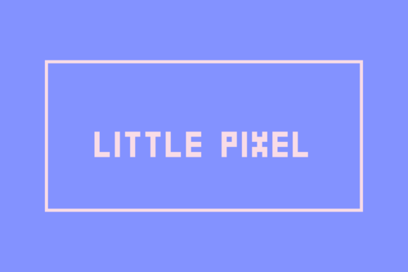 Little Pixel Typeface Review: A Digital Display Font for Modern Brands
