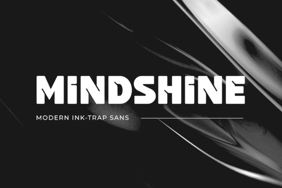 Mindshine: The Bold Sans Serif Font for Modern Craft Branding