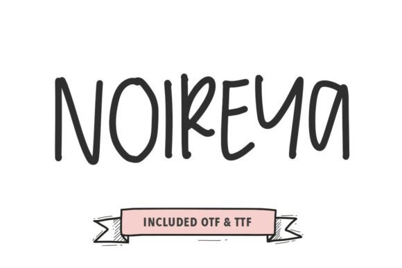 Noireya: The Bold Script Handwritten Font for Your Brand