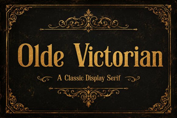 Olde Victorian Typeface Review for Brand Identity