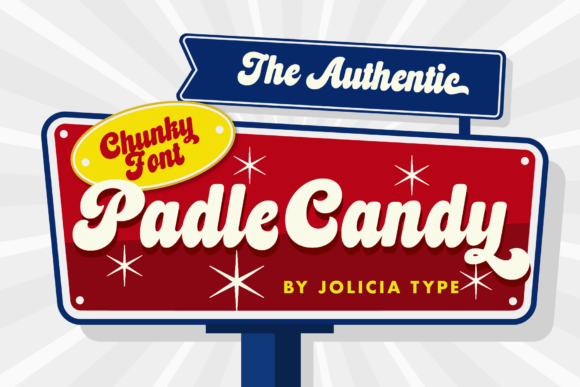 Padle Candy: A Playful Script Handwritten Font for Cheerful Branding