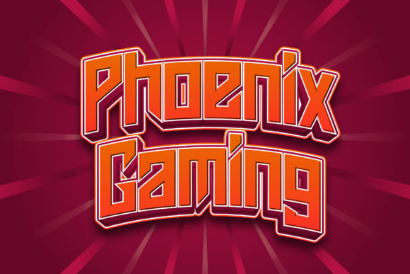 Phoenix Gaming Typeface: Elevating Modern Editorial Design