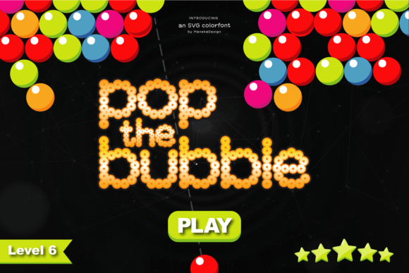 Pop the Bubble: Retro Gaming Font Review