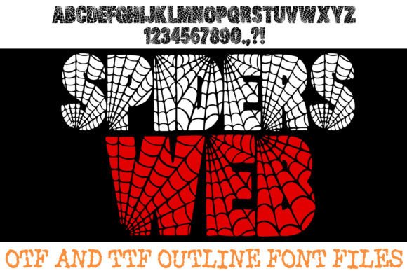 Spiders Web: The Eerie Display Font for Bold Campaigns