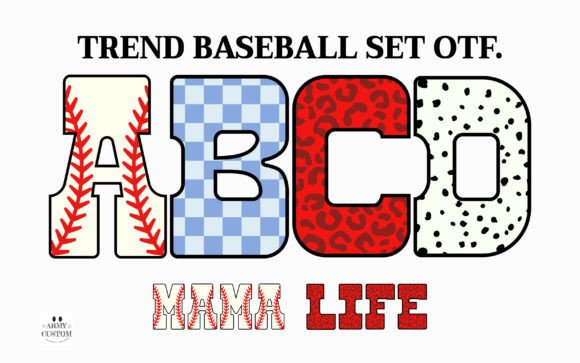 Trend Baseball Set: A Vivacious Font for Handmade Brands